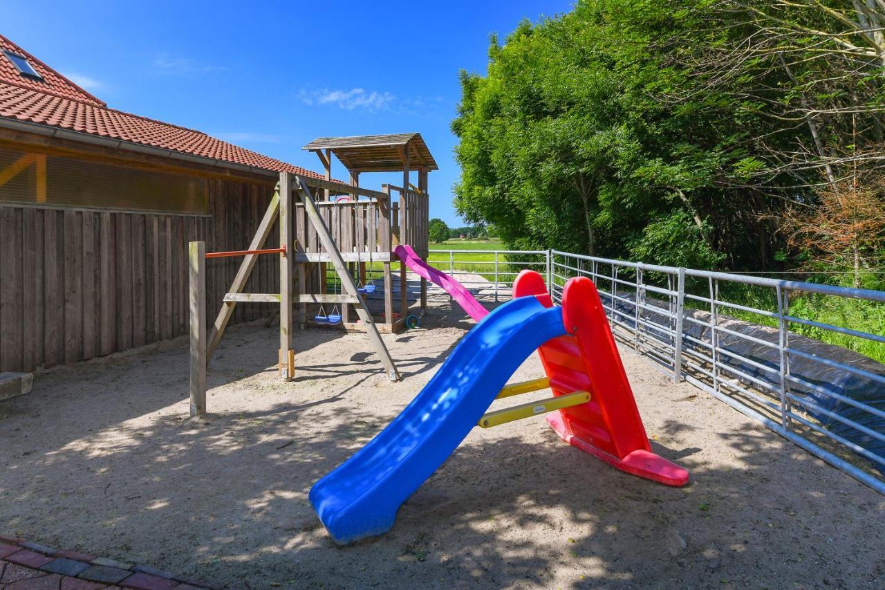 Ferienwohnung Waldblick Auf Dem Ferienhof Eschen Moorweg Kültér fotó