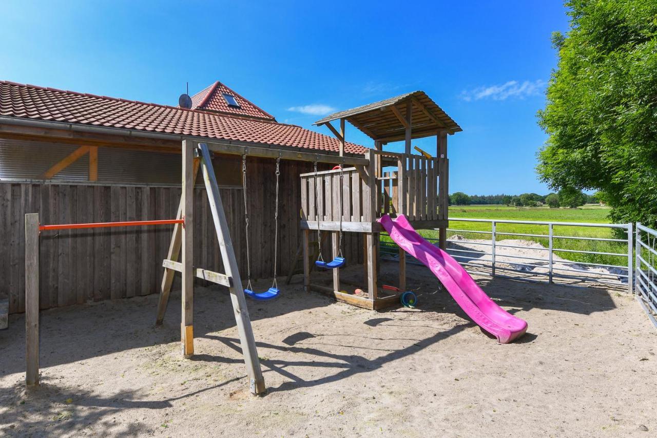 Ferienwohnung Waldblick Auf Dem Ferienhof Eschen Moorweg Kültér fotó