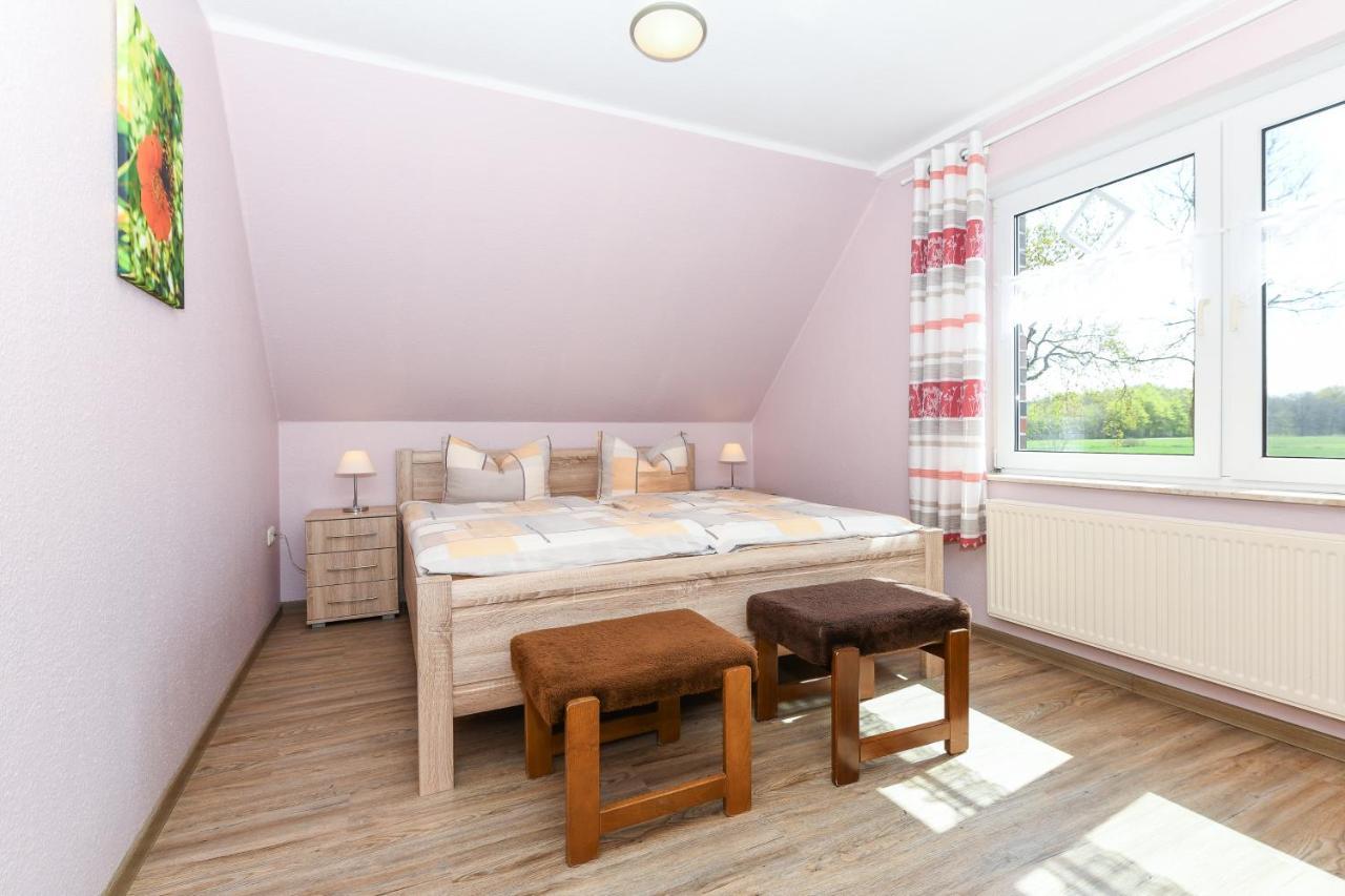 Ferienwohnung Waldblick Auf Dem Ferienhof Eschen Moorweg Kültér fotó